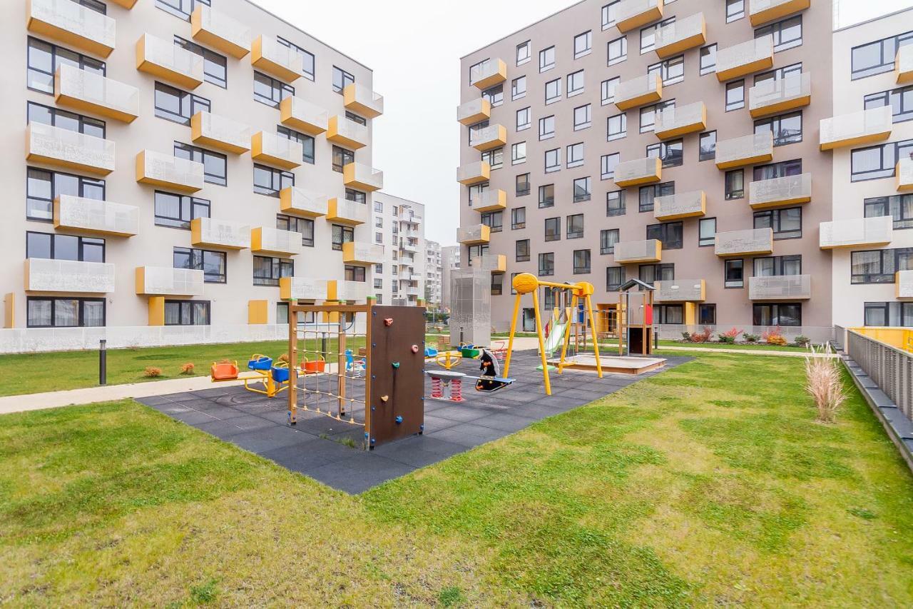 Apartments Vilnius 1 Near Center With A Roof Terrace And Parking 外观 照片