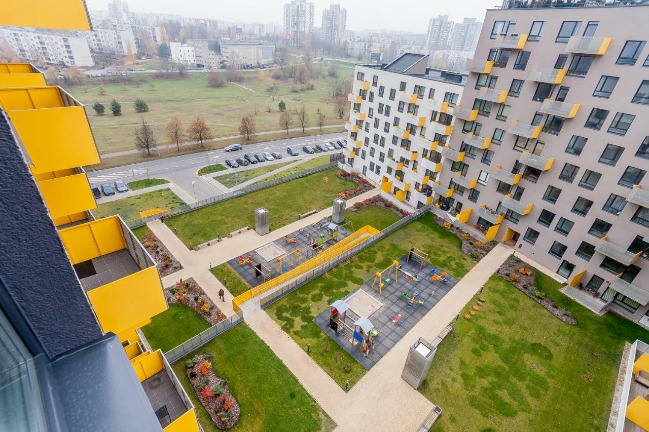 Apartments Vilnius 1 Near Center With A Roof Terrace And Parking 外观 照片